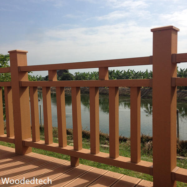 Plastic Timber Composite Treillage Fence for Privacy and Garden Decoration