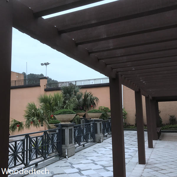 Timber Plastic Composite Trellis for Sale with Factory Direct Supply