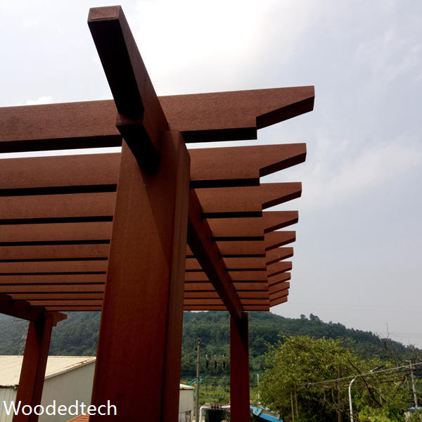Composite Plastic Timber Gazebo Expansion Solutions for Outdoor Installations