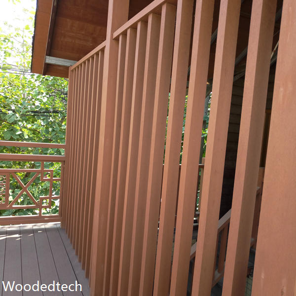 Colonnade Wood Polymer Composite Sustainability for Eco Friendly Construction