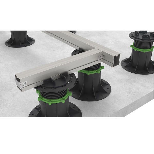 How is plastic composite Colonnade used in modern outdoor landscapes
